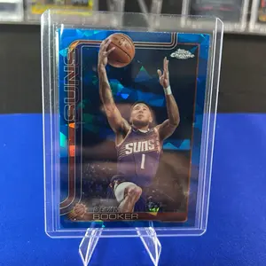 Topps Devin Booker 2025-26 Chrome Sapphire Basketball Trading Card Officially Licensed Collectible