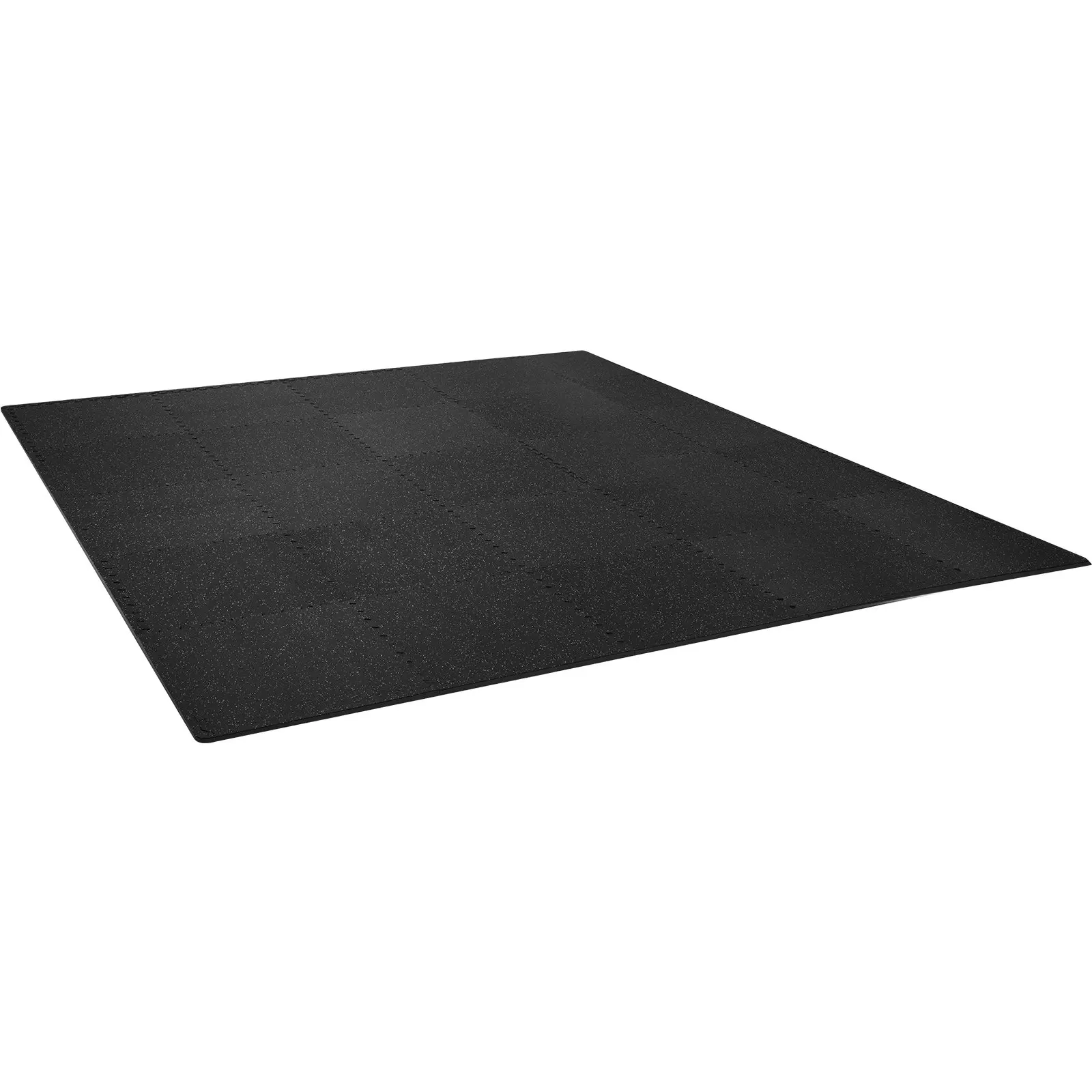 VEVOR Durable EVA-Rubber Interlocking Foam Floor Mats, 25 Pcs, 0.56 in Thick, 24 x 24 in Indoor Soundproofing Puzzle Tiles with Easy to Assemble Design, 1/2 Inch