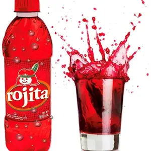 Rojita 500 ml 3 Unit Nicaraguan Soda Fruit Beverage Traditional Sweet Flavor Classic Nicaraguan Taste in Convenient 500 ml Bottles Perfect for On-the-Go
