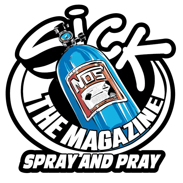 NOS Spray and Pray Sticker