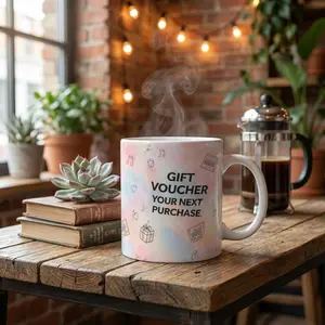 Ceramic Mug Gift Voucher For Your Next Purchase