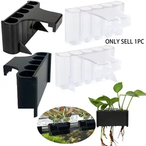 Aquarium Plant Holder Top Hanging Fish Tank Plant Pot Aquarium Planter Cups for Water Feature Decoration