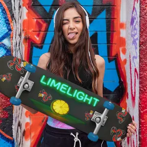 Imfamous Limelight#2 Custom 9in Skateboard - Perfect for Outdoor Play and Fun