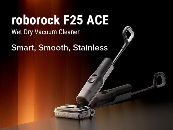 Roborock F25 ACE Wet Dry Vacuum Cleaner, 194°F Hot Air Flash Drying Electric Mop, Cordless, with Zero Tangle, 180° Lie Flat #TikTokShopBlackFriday #TikTokShopCyberMonday