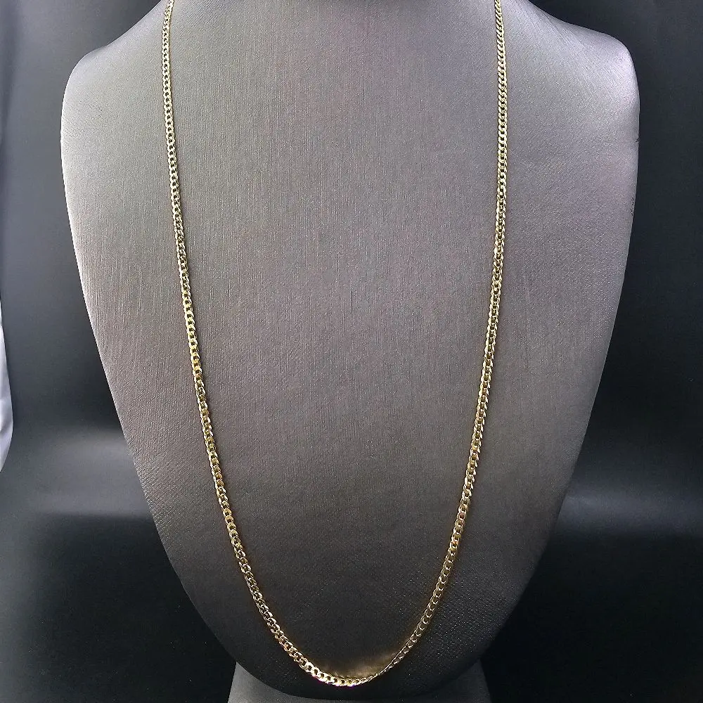 14K Gold Chain 24" Figaro A-1006 - Elegant 2.0mm Thickness Figaro Design for Everyday & Special Occasions