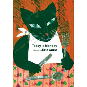 USED-Today is Monday by Carle, Eric (Board book)