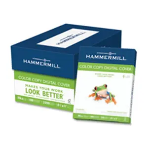 Hammermill HAM120023 Color Copy Paper- 80lb.- 100 Bright- 8-.50in.x11in.- 250 SH-RM- White