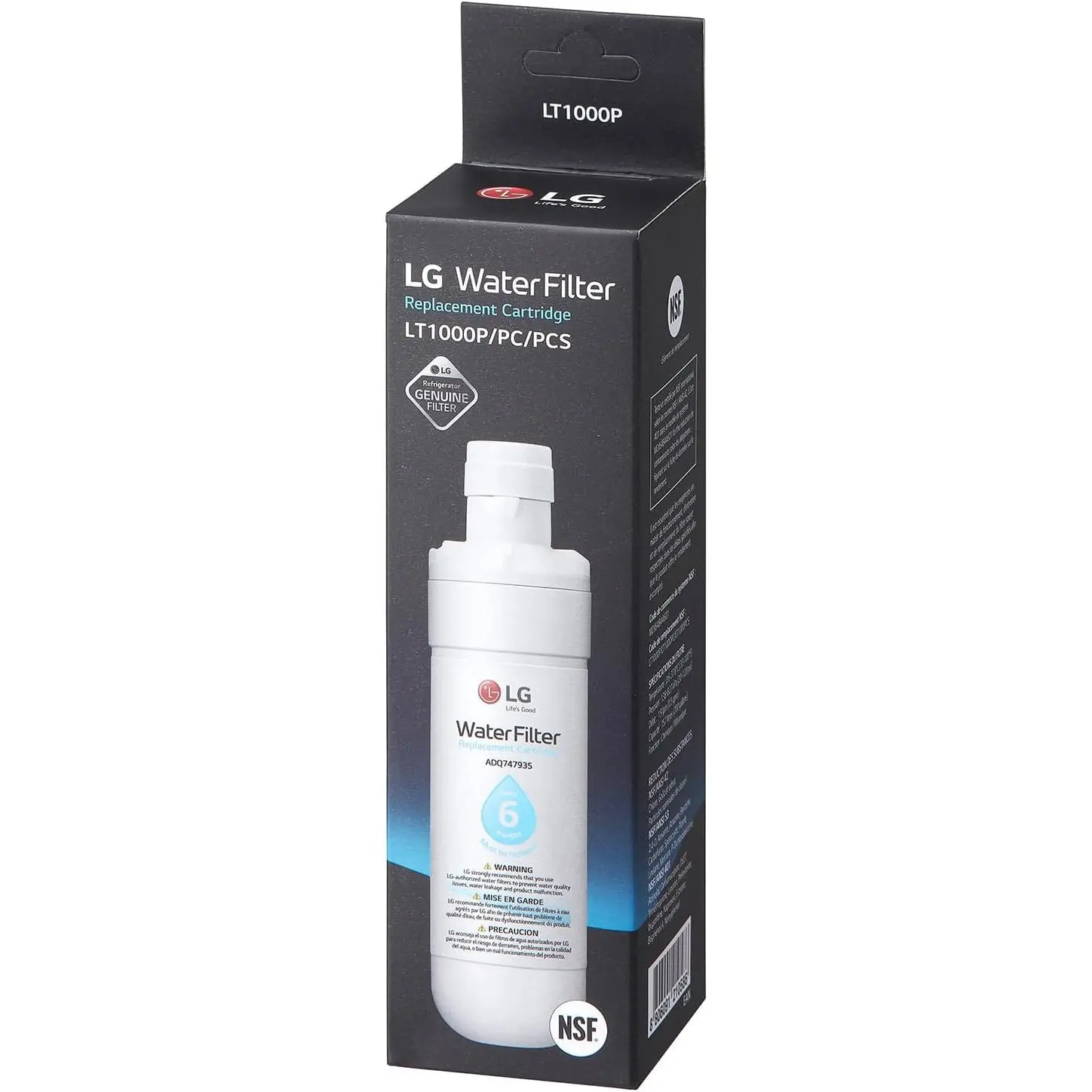 LG LT1000P - 6 Month / 200 Gallon Capacity Replacement Refrigerator Water Filter