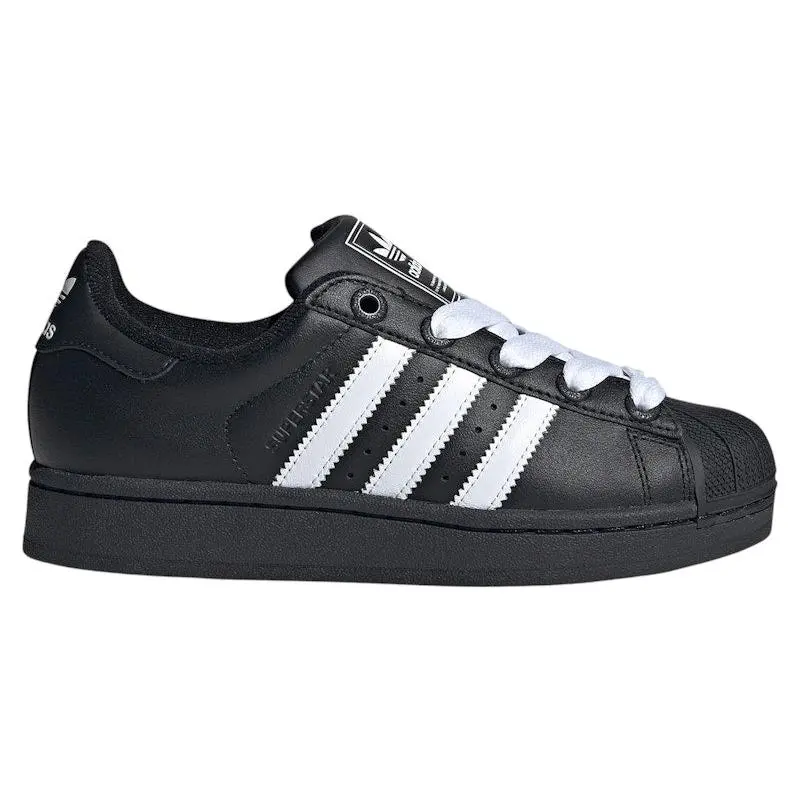 adidas Superstar II Core Black Cloud White (GS) (kids) by StockX