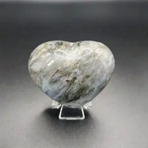 Labradorite Heart
