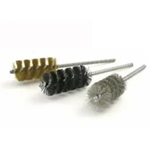 212 MAIN S625 5-in Stainless Steel Thread Cleaning Brush - Scrubber for Rust Removal, Tube Deburring, Automotive & Motorcycle Car Body Repair Tools