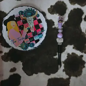 Boo Pen  - Stylish Beadable Design for Monsters Inc. Fans - Perfect for Kids & Adults - A Fun Writing Tool & Creative Gift