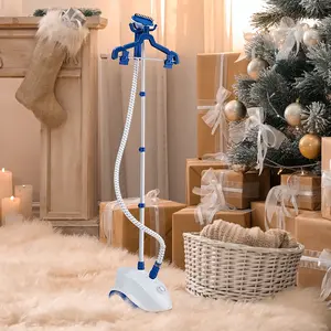 Standing Garment Steamer, 1500W Professional Wrinkle Remover, 1.7L Water Tank for 55 Min Continuous working,  Heats in 45 Seconds