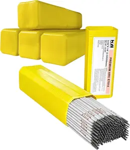 E7014 3/32in Premium Arc Stick Electrodes 14in Welding Rod 10-Pound Box, 5PK
