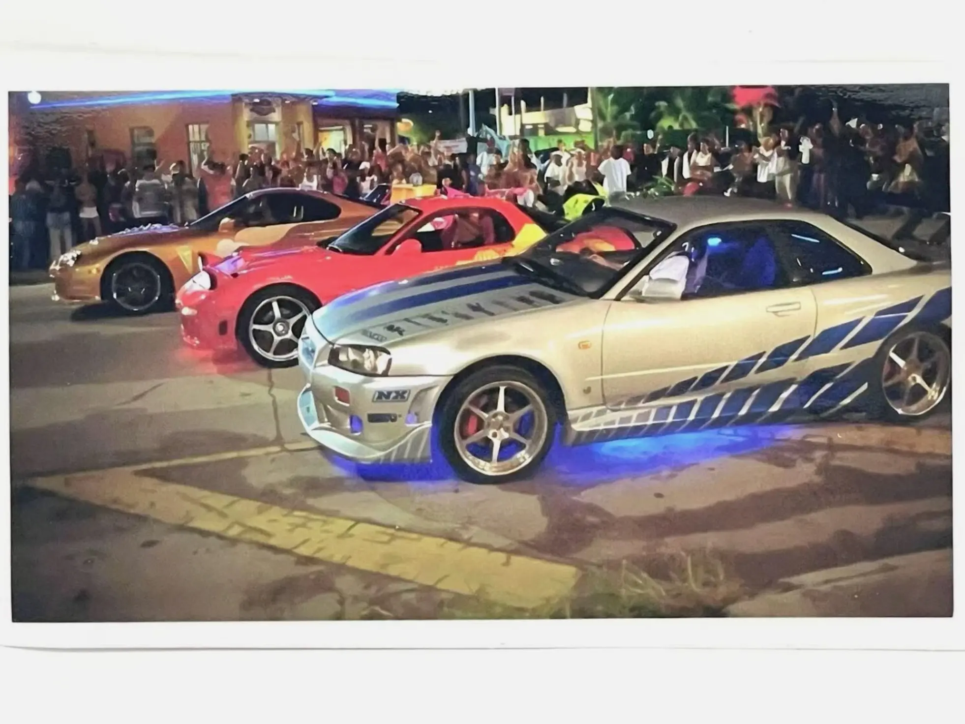 6 inch 2 Fast 2 Furious Crew Sticker Decal 6" Vinyl JDM Nissan Skyline R34 GT-R Mazda RX-7 Supra S2000 Fast & Furious Sticker