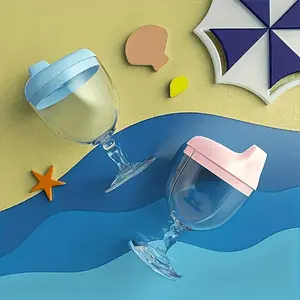 YRUIZEUP Leak proof cups with lids for gatherings, study cups, juice, milk, and water training cups, plastic cups with lids, birthday celebration supplies, beverage cups, Christmas gifts, Halloween gifts