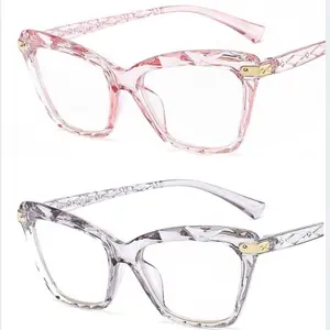 2 Pair Blue Light Eyeglasses for Men Women Blue Light Blocking Lens Blue Light Glasses Fashion Frame Colors