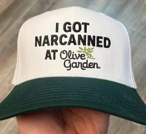 I Got Narcanned At Olive Garden Embroidered Trucker Hat, Funny Trucker Hat, Embroidered Adjustable Structured Foam Trucker Hat, Viral Dad Hat, Trending Hat, Embroidered Baseball, CapTrucker Hat With Embroidery