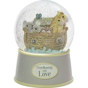 Precious Moments Overflowing With Love  Snow Globe