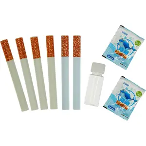 6-Pack Realistic Mini Cigarette Bubble Blowers – Novelty Stress Relief Toy Set for Adults, Funny Gag Gift & Party Favor
