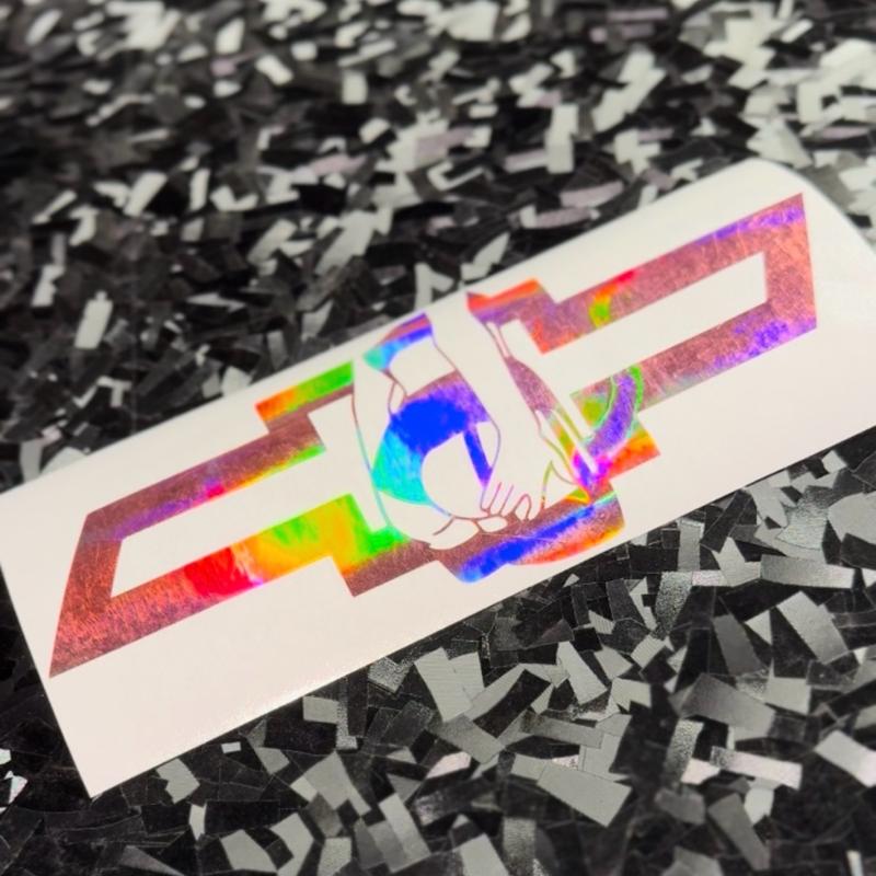 Official Chevy Logo Decal - Durable Vinyl Sticker