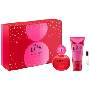 Kate Spade Cherie 3Pcs Set( 3.3oz EDP SPRAY + 0.25ozEDP SPRAY + 3.3oz B/L ) for WOMEN