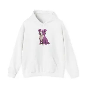 Men's customized graphic hoodie with a dog design Graphic Hoodie - Long Sleeve Pullover Regular Fit | Soft & Breathable Fabric, Durable Print, Everyday Comfort, Machine Washable, cartoon casual wear featuring a playful and personalized animal illustration