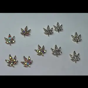 420 leaf charm