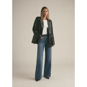 THE AGNES LEATHER BLAZER