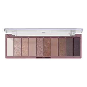 10-Color Nude Eyeshadow Palette – Rose Gold Matte & Shimmer – Ultra Pigmented, Vegan & Cruelty-Free – Long-Wear Eye Makeup Kit