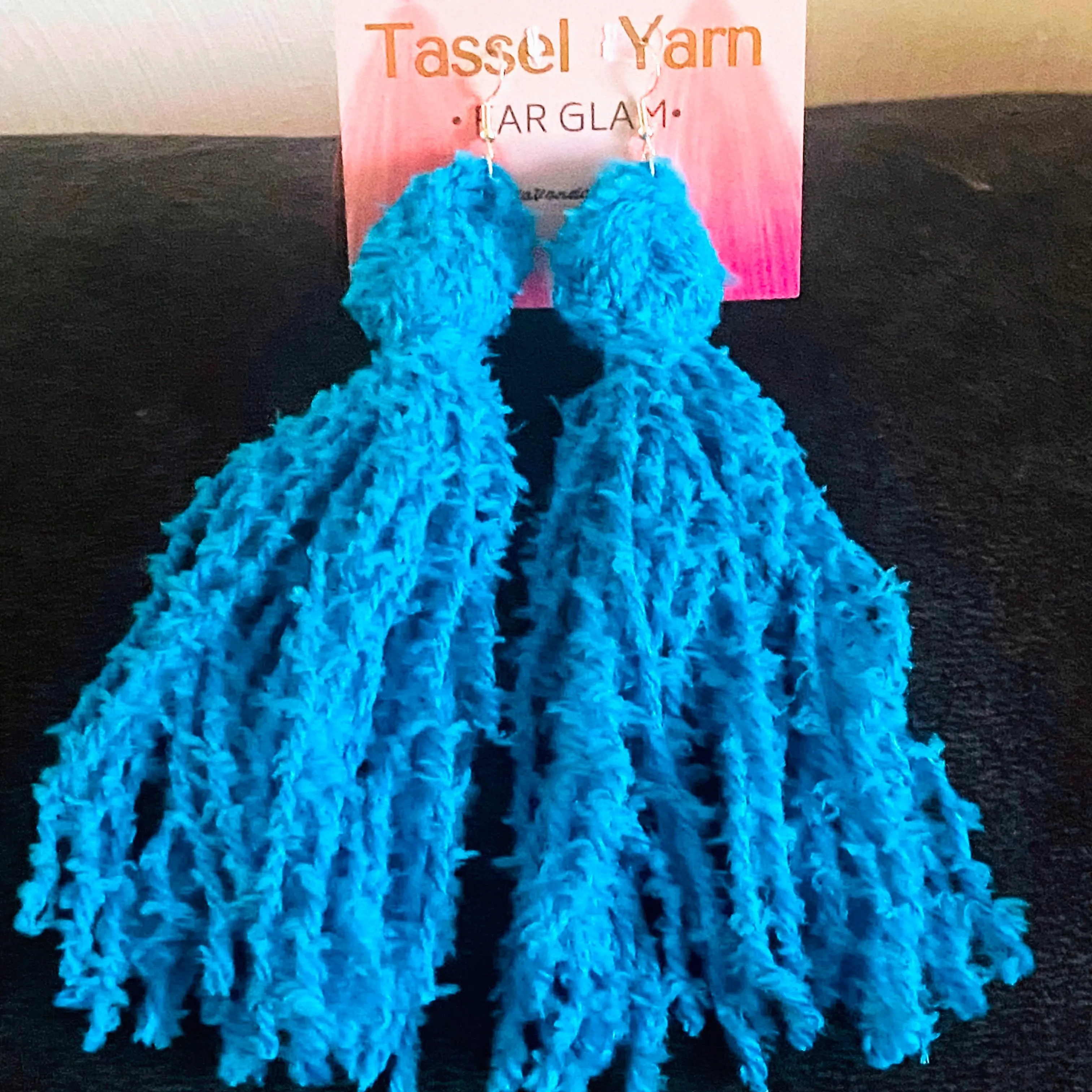 Turquoise Blue Shreds