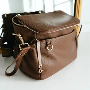 Emma Backpack Diaper Bag for Moms- Chocolate