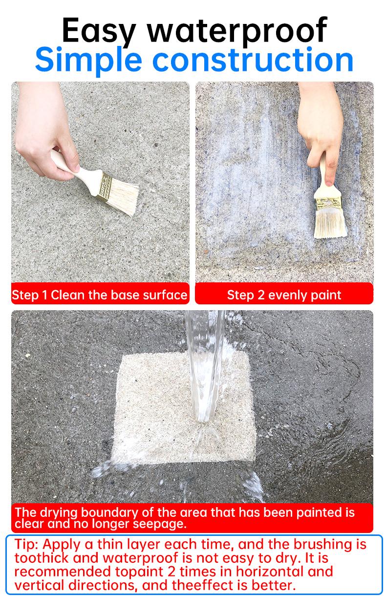 SEALD GENERAL 35oz Transparent Waterproof Coating, Invisible Waterproof Agent & Sealant for Indoor & Outdoor, Clear Leak Repair Sealing Glue 17.5oz