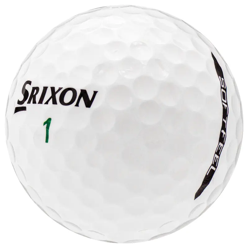 Srixon Soft Feel Golf Balls - Recycled Golf Supply in Near Mint Grade, Featuring Softer Compression for Easy Distance and Control