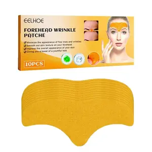10pcs Forehead Wrinkle Patches, Anti Wrinkles Facial Patches, Natural Forehead Line Removal Gel Patch, Face Skin Patch for Smooth Skin
