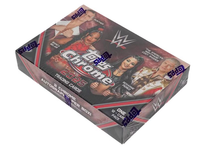 Topps Chrome WWE Breakers Delight FULL BOX
