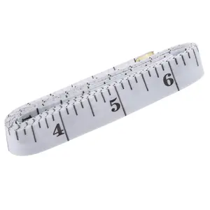 Soft Double Scale Tape Measure for Sewing Flexible Body Tailor for Weight Loss, Medical Body Measurement, Has Centimeter Scale on Reverse Side 60 Inches.