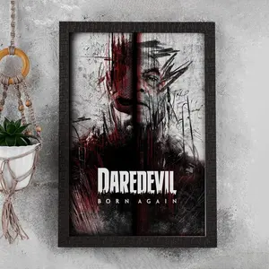 Daredevil: Born Again TV Series Poster UNFRAMED -Daredevil 2025 Poster-High Quality -Vintage Film Wall Art-Gift for Movie Fans