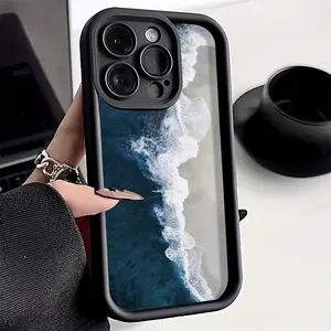 Ocean Beach Fashion Phone cases Case Compatible with iPhone 17 Pro Max 16 16e 15 14 Plus 13 12 Mini 11 Air X XS Pattern TPU Lens Protection Durable Soft Cover Gift