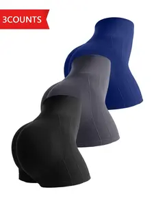 Women's Solid Color High Waist Sports Shorts, High Stretch Casual Comfortable Breathable Seamless Skinny Shorts for Gym Workout Running, Ladies Sportswear for All Seasons, Running Training Shorts, Stretchy Seamless Shorts