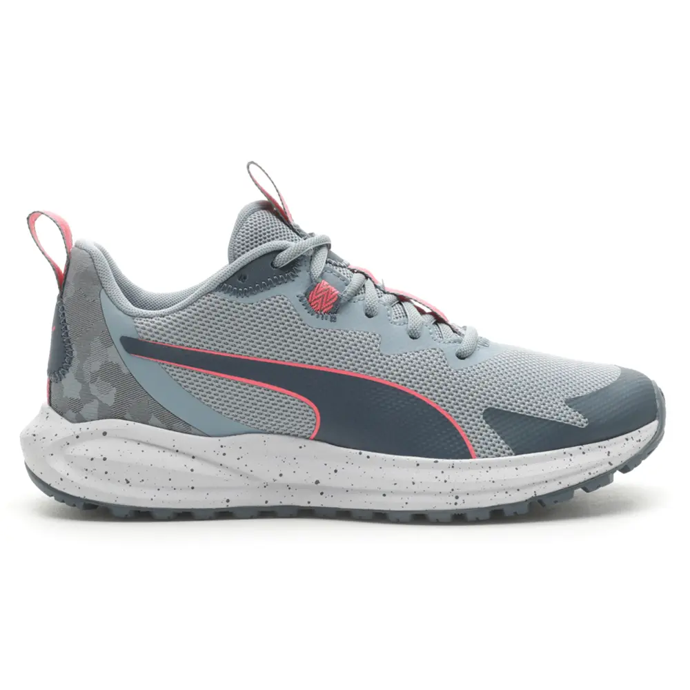 PUMA Womens Twitch Runner Lace Up Running Sneakers Athletic Shoes - White