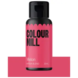 Colour Mill Aqua Blend Water-Based Food Coloring 20 Milliliters, Melon