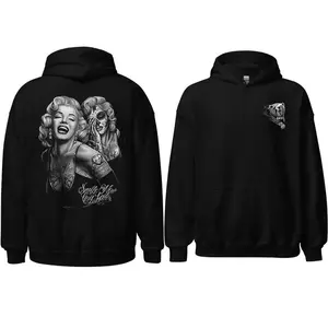 Marilyn Monroe 'Smile Now Cry Later' Art Unisex T-Shirt – Rare Collectible in Soft 100% Cotton, Trendy Casual Wear for Men and Women, Full Sizes S-5XL