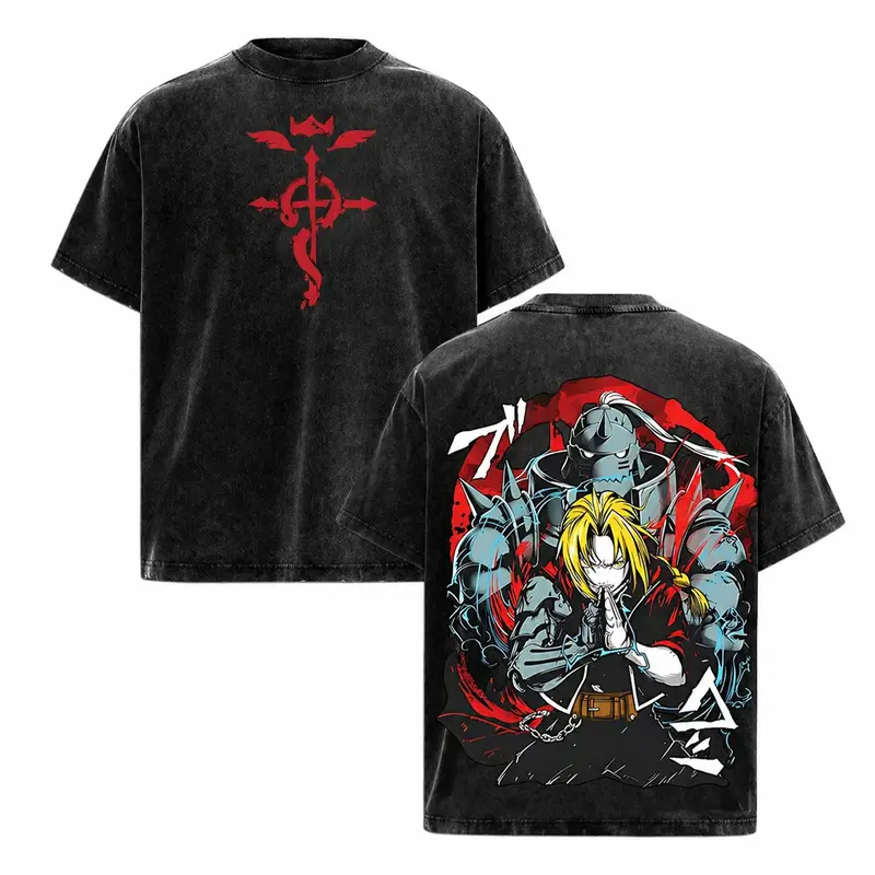 fullmetal alchemist t shirt fusion - TikTok Shop