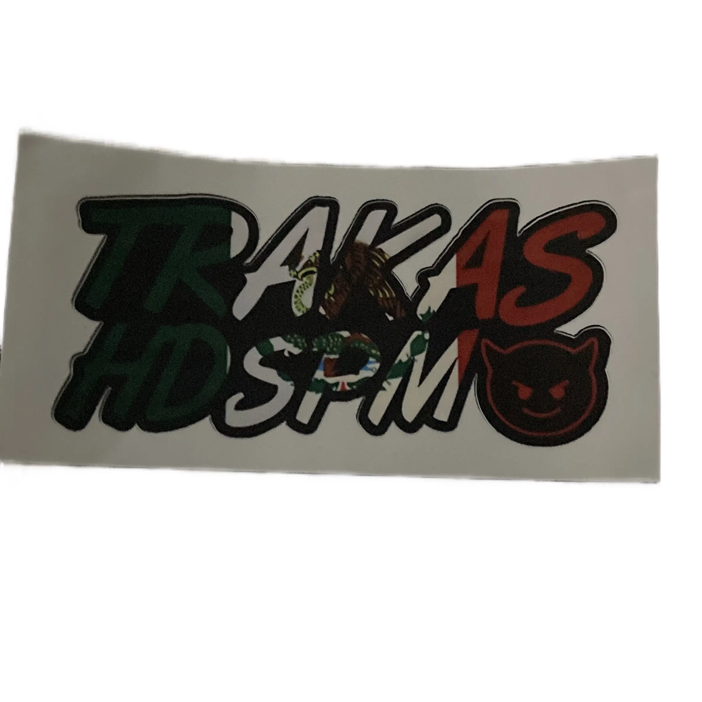 Trakas calcomanía