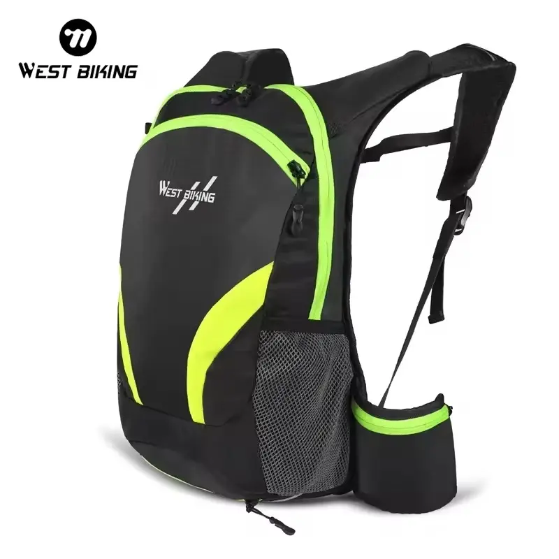 WEST BIKING Foldable Colorful Waterproof Unisex Bike Mountain Backpack Riding Traveling Trail  Outdoor Bicycle Backpack
