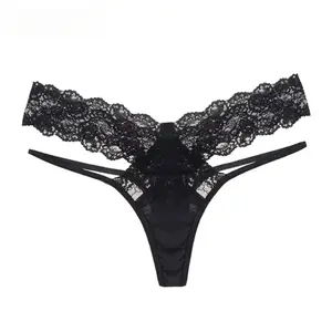 Aria Muse 2026 best-seller Women Plus Size Floral Lace Mesh Panties Low Rise Hollow Out Transparent underpants