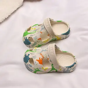 2026 Boys Sandals Slippers New, Kids Thick Sole Outdoor & Indoor Anti-Slip Soft Bottom Clog Sandals, Cartoon (Toe-Covered Slippers) | Trending: Kids Summer Slippers, Anti-Slip Clogs, March Kids Footwear, #KidsThickSoleSlippers, #EVAKidsSand