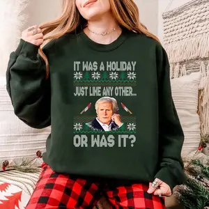 Keith Morrison Xmas Christmas Sweatshirt True Crime Ugly Christmas Sweater Party Sweatshirt True Crime Ugly Sweater Funny Christmas Sweater