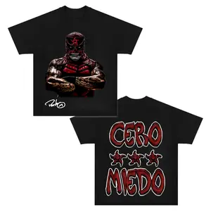 Cero Miedo T-Shirt – Pentagón Jr Lucha Libre Wrestling Tee, Zero Fear Graphic Shirt, Soft Cotton Unisex Fan Merch, Streetwear Trend